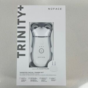 NuFace Trinity+ Facial Toning Kit - White and Silver